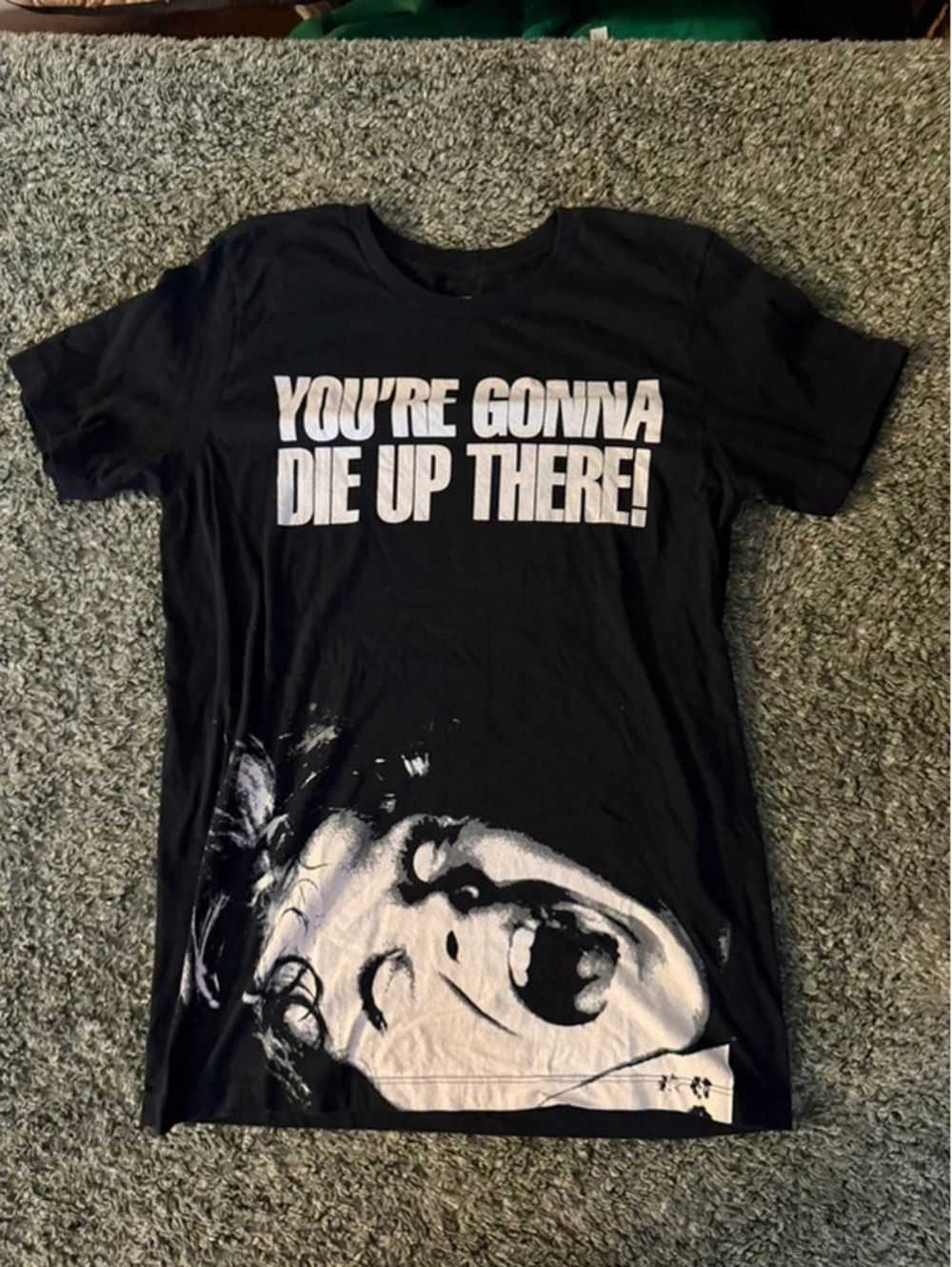 The Exorcist Graphic T-Shirt Medium Black Horror Movie Tee